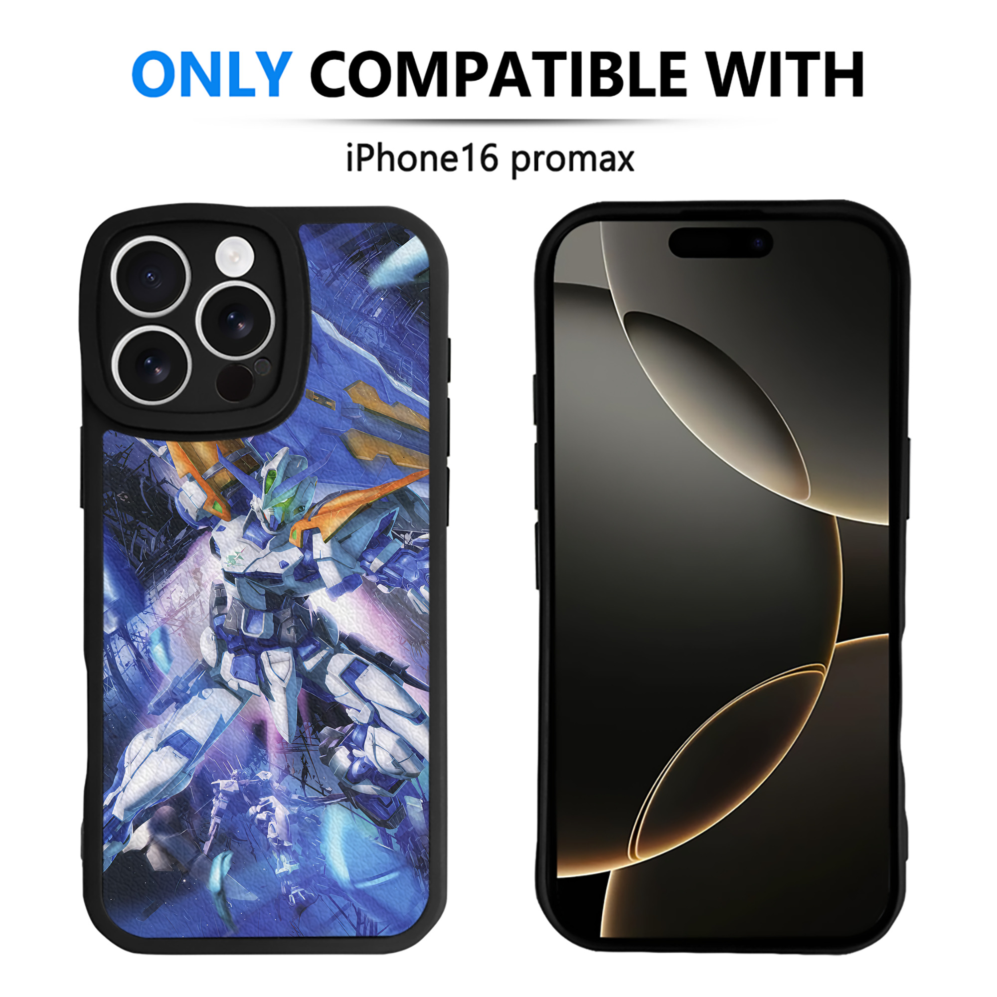 （画像用） 機動戦士ガンダム Mobile Suit Gundam 【iPhone 16シリーズ対応】シリコンスマホケース（レザー調） 材質：シリコン